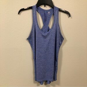 Champion Blue Women’s Crossback Athletic Tank Top size medium